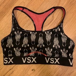 Victoria’s Secret  zebra sports bra